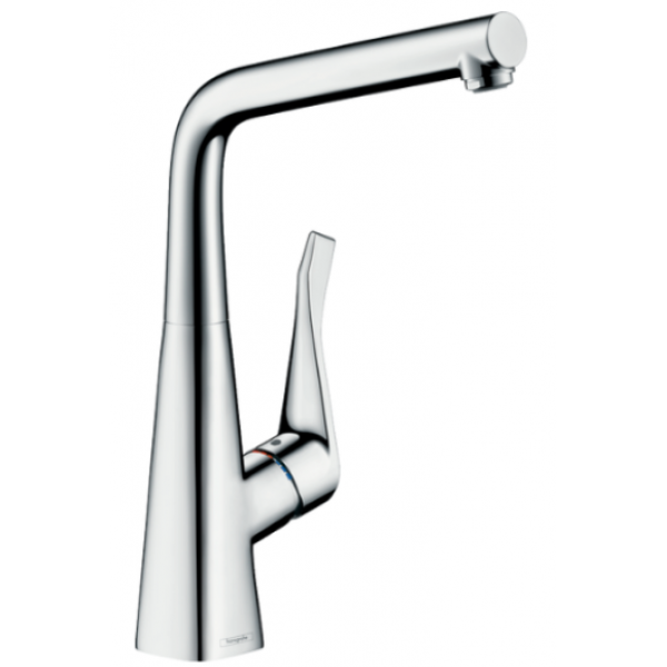 Hansgrohe 14822000 Metris M71 單把手廚房龍頭 (鍍鉻)